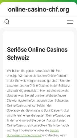 Vorschau der mobilen Webseite www.sgsv-fsss.ch, Schweizerischer Gehörlosen Sportverband (SGSV)