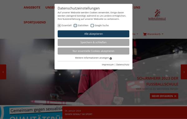 Vorschau von www.sportbund-leverkusen.de, Sportbund Leverkusen e.V.