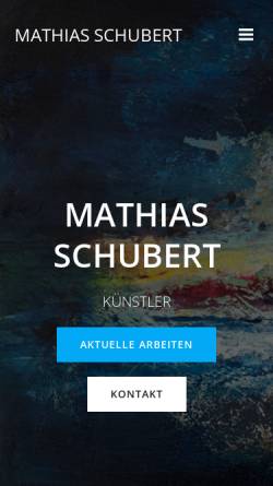 Vorschau der mobilen Webseite www.mathias-schubert.de, Schubert, Mathias
