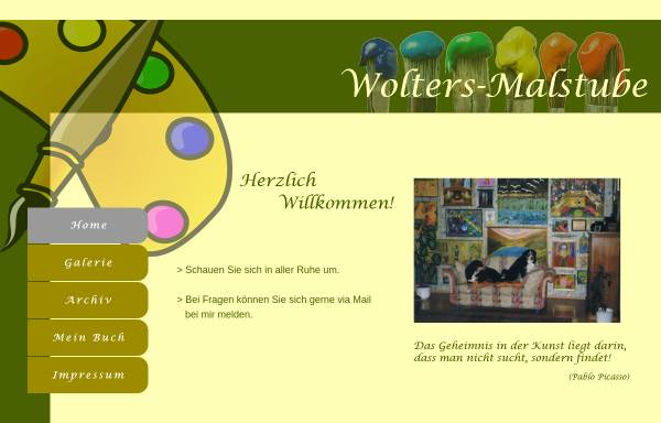 Vorschau von www.wolters-malstube.de, Wolters Malstube