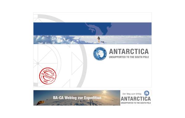 Vorschau von www.antarctica2005.com, Antarctica 2005 [Wolfgang Melchior]