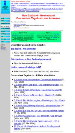 Vorschau der mobilen Webseite www.pke.net, Das andere Tagebuch aus Aotearoa [Familie Kessler]