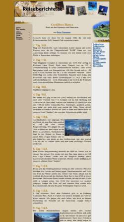 Vorschau der mobilen Webseite reiseberichte.cc, Cordillera Blanca [Peter Nausester]