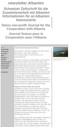 Vorschau der mobilen Webseite www.albanien.ch, Urlaub in Himara [Lars Haefner]