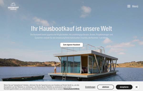 Vorschau von www.hausboot-freunde.de, Hausboot Freunde [Paul Albert]