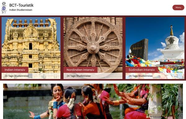 Vorschau von www.die-indienreise.de, Reiseberichte und Informationen aus Indien [Nicole Quint & Thomas Schneider]