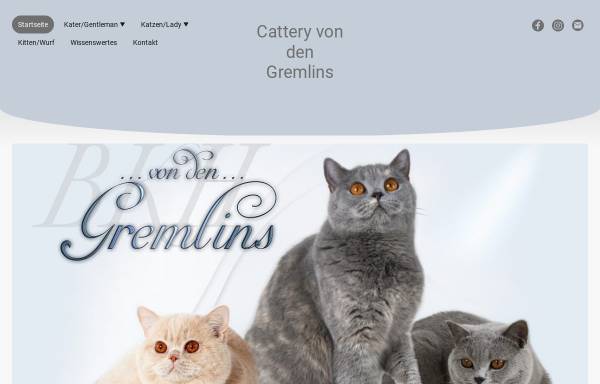 Vorschau von www.gremlins.de, Von den Gremlins