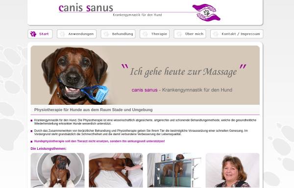 Vorschau von www.canis-sanus.de, Canis Sanus