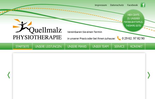 Vorschau von www.physiotherapie-quellmalz.de, Dog Health - Kai Quellmalz