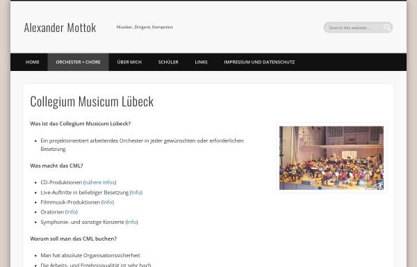 Vorschau von mottok.de, Collegium Musicum Lübeck
