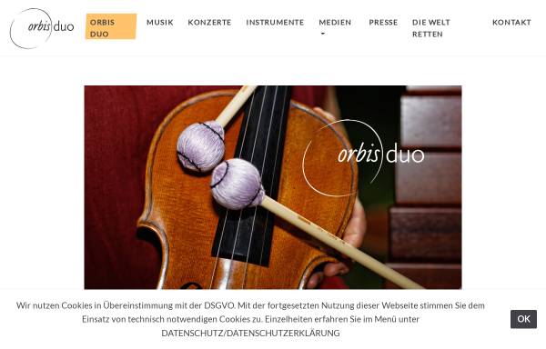Vorschau von www.german-marimba-duo.de, German Marimba Duo