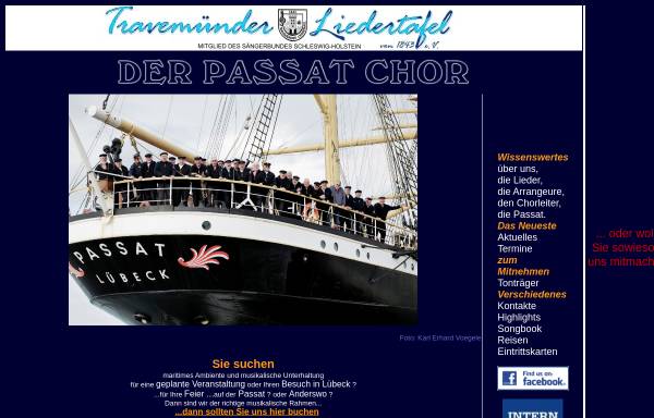 Vorschau von www.passatchor.de, Der Passat Chor