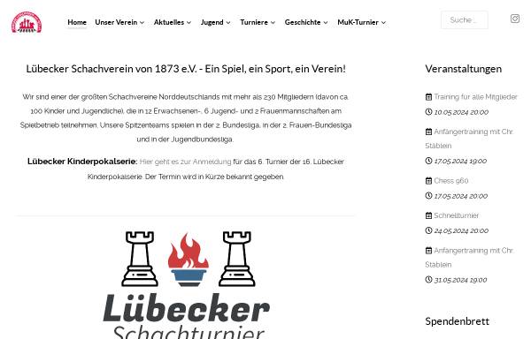 Vorschau von www.lsv1873.de, Lübecker Schachverein von 1873 e.V.