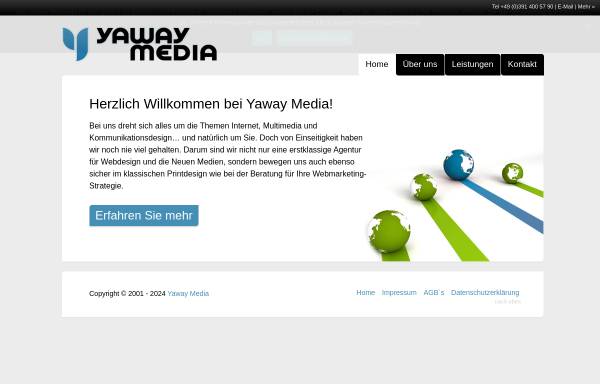 Vorschau von www.yaway.de, Yaway Media