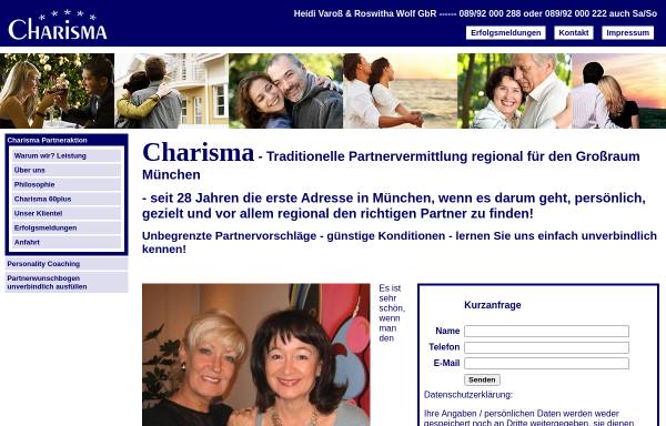 Vorschau von www.charisma-muc.de, Varoß, Heidi - Charisma