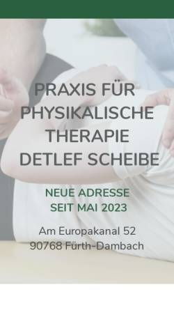 Physikalische Therapie Detlef Scheibe