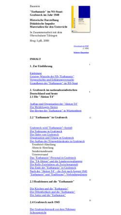 Vorschau der mobilen Webseite www.lpb-bw.de, Euthanasie im NS-Staat