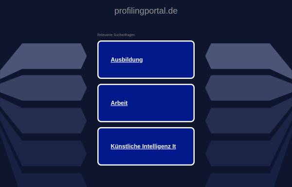 Vorschau von profilingportal.de, Profiling Portal: Intelligenztests & Persönlichkeitstests