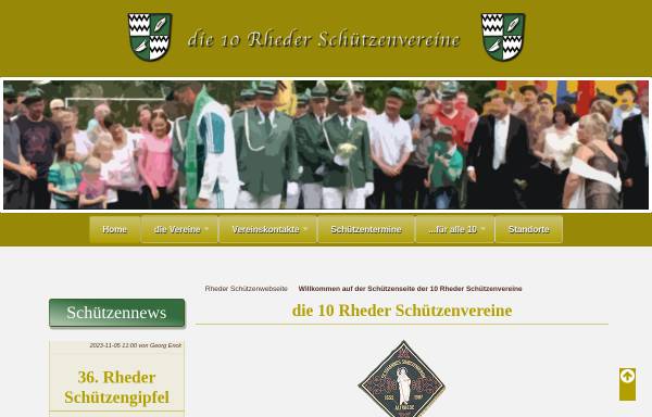 Vorschau von www.rheder-schuetzen.de, Rheder-Schützen
