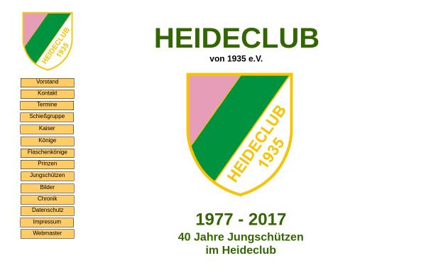 Vorschau von www.heideclub.de, Heideclub Brüningheide e. V.
