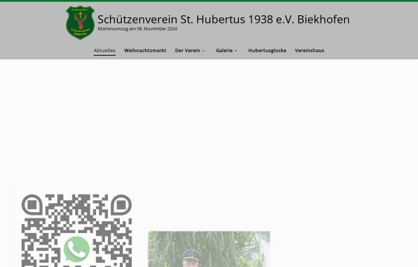 Vorschau von schuetzenverein-biekhofen.de, Schützenverein St. Hubertus 1938 e.V. Biekhofen