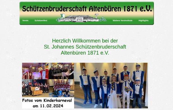 Vorschau von www.altenbueren-schuetzen.de, Schützenbruderschaft Altenbüren e.V.