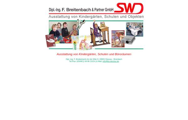 Vorschau von www.bp-dessau.de, Dipl.-Ing. F. Breitenbach & Partner GmbH