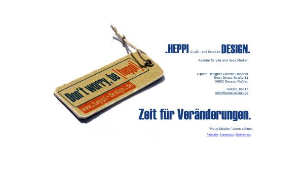 Vorschau von www.heppi-design.de, Heppi Design & Konstruktion