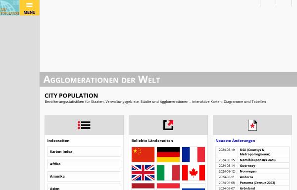 Vorschau von www.citypopulation.de, City Population