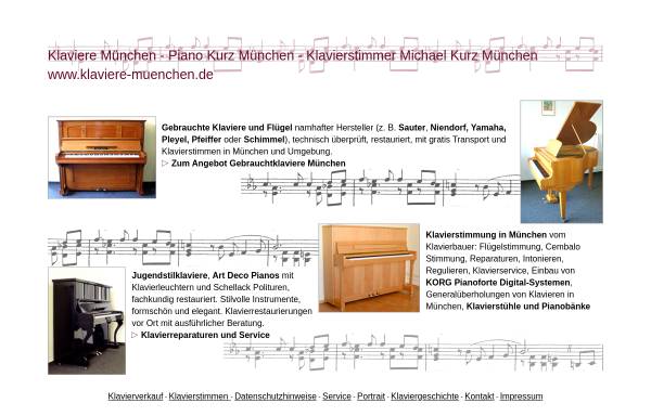 Vorschau von www.klaviere-muenchen.de, Piano Kurz