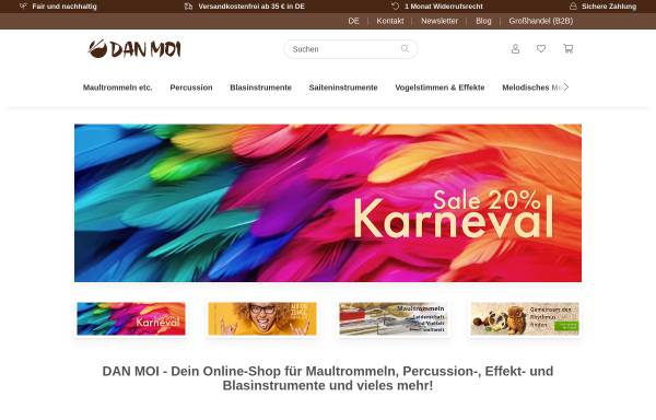 Vorschau von www.danmoi.de, Dan Moi, Clemens Voigt & Sven Otto GbR
