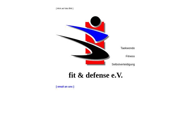 Vorschau von www.fit-defense.de, fit & defense e.V.