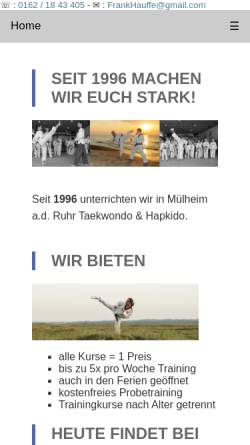 Kampfsportakademie Hauffe - Fachschule für Taekwondo und Ninja-Do in Mülheim