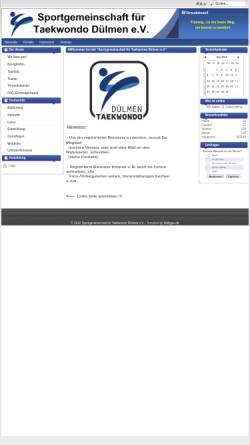Vorschau der mobilen Webseite www.tkd-duelmen.de, Sportgemeinschaft für Taekwondo Dülmen e.V.