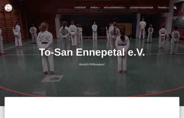 Vorschau von www.taekwondo-ennepetal.de, Taekwondo beim To-San Ennepetal e. V.