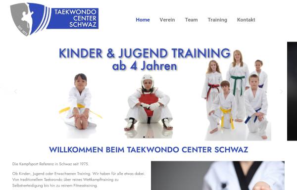 Vorschau von www.taekwondo-schwaz.at, Taekwondo Center Schwaz