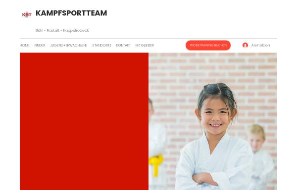 Vorschau von www.kickboxweb.de, Taekwondo Schule Olymp e.V. Bühl