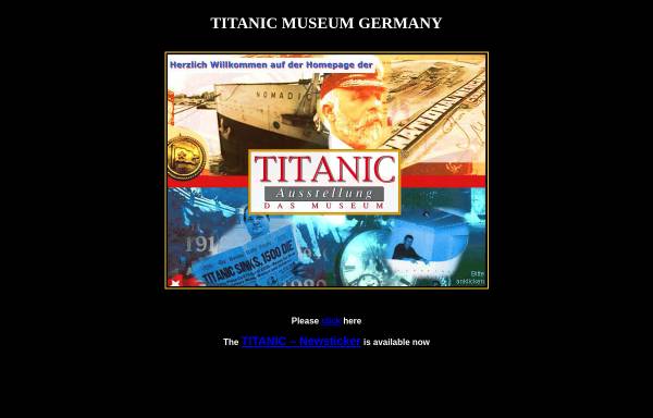 Vorschau von www.titanic-museum-germany.de, Titanic-Museum Castrop-Rauxel