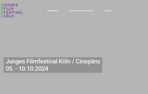 Vorschau von www.cinepaenz.de, Kölner Kinderfilmfest, Cinepänz