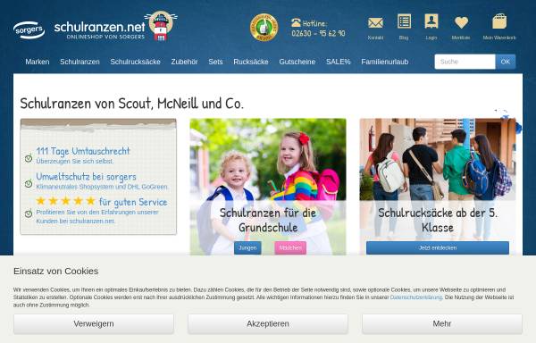 Schulranzen.net, Sorger's GmbH
