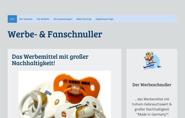 Vorschau von www.schnullerundco.de, Schnuller und Co. Enghardt, Richter & Rüsenberg GbR