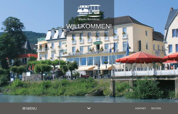 Vorschau von www.rhein-residenz.de, Hotel Rhein Residenz