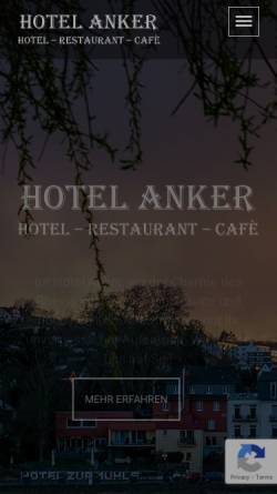 Vorschau der mobilen Webseite www.hotel-anker-bad-breisig.eu, Hotel-Restaurant-Cafe Anker