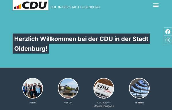 Vorschau von www.cdu-oldenburg.de, CDU Oldenburg