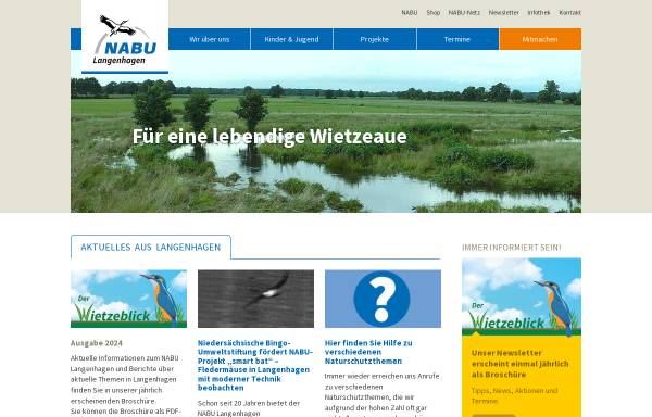 Vorschau von nabu-langenhagen.de, NABU Naturschutz in Langenhagen
