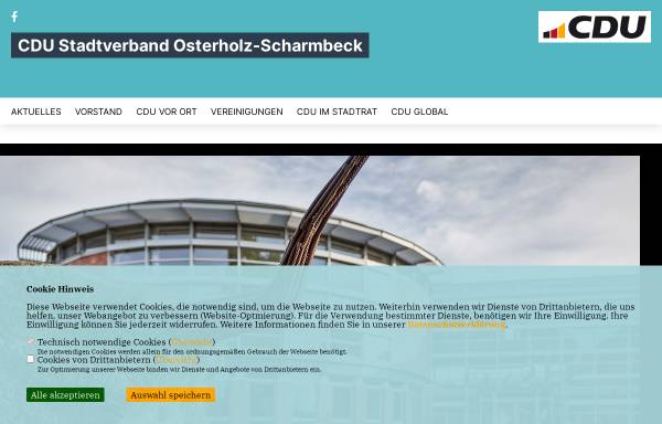 Vorschau von www.cdu-osterholz-scharmbeck.de, CDU Osterholz-Scharmbeck