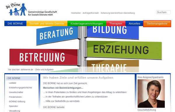Vorschau von www.dieboerne.de, Die Börne