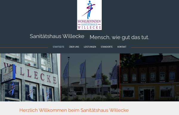Vorschau von www.sanitaetshaus-willecke.de, Sanitätshaus Willecke GmbH