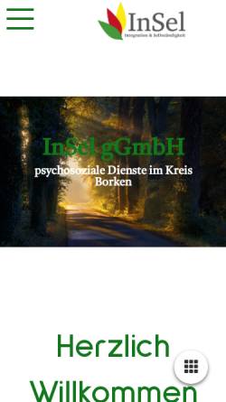 Vorschau der mobilen Webseite www.horizont-gronau.de, Horizont e.V. Förderverein psychosoziale Dienste Ahaus-Gronau