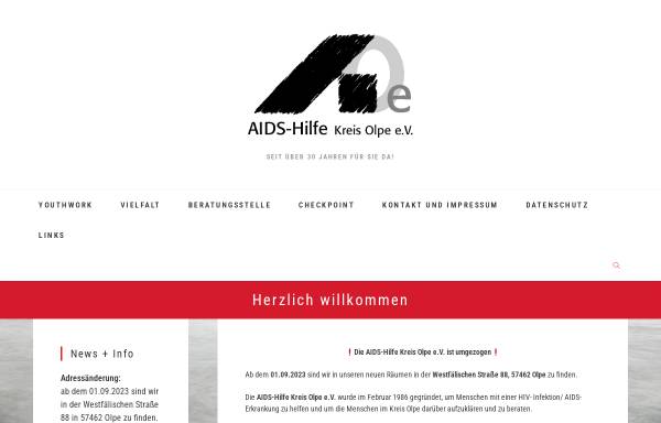 Vorschau von www.aids-hilfe-kreis-olpe.de, AIDS-Hilfe Kreis Olpe e.V.